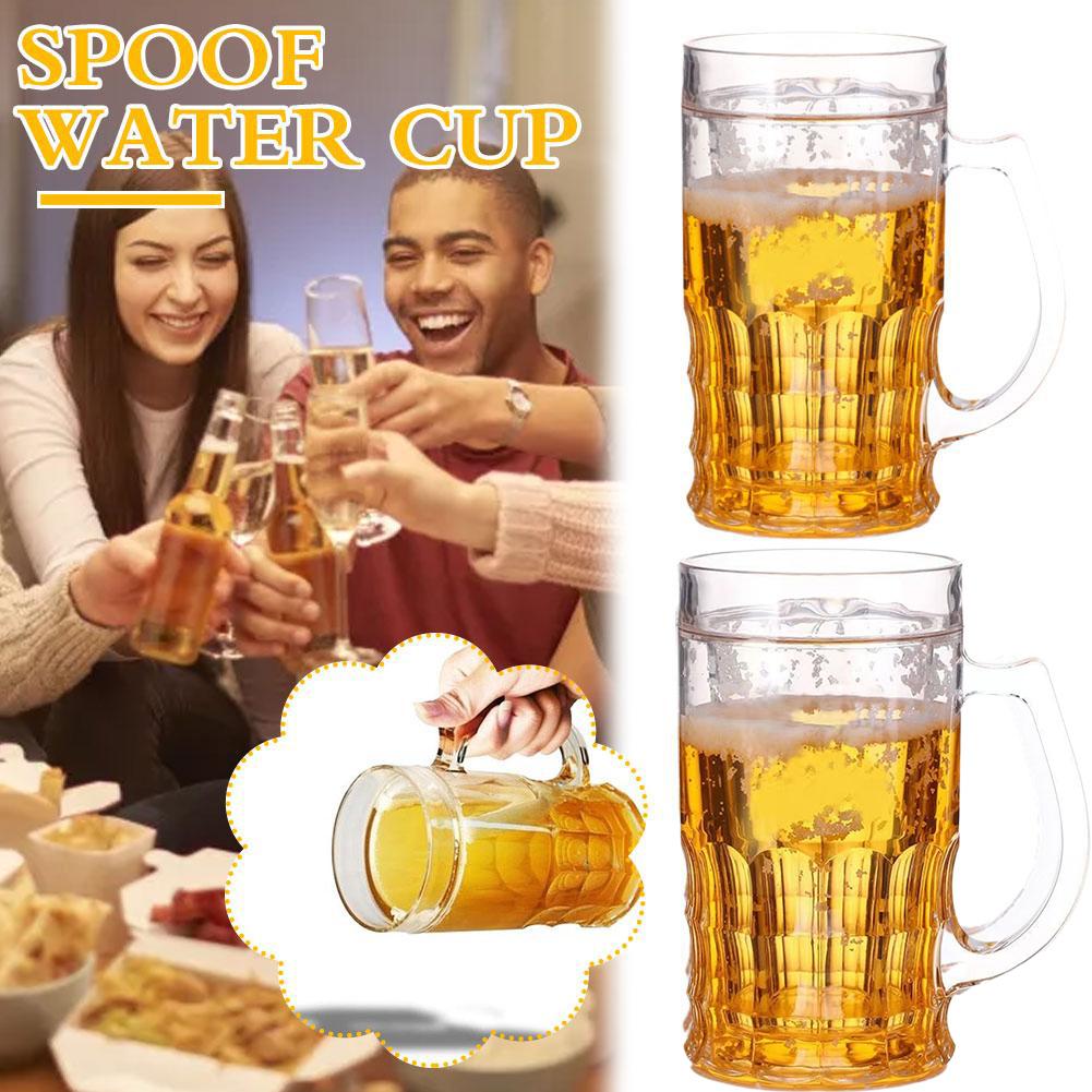 Double Wall Mug - Fausse tasse de bière glacée avec