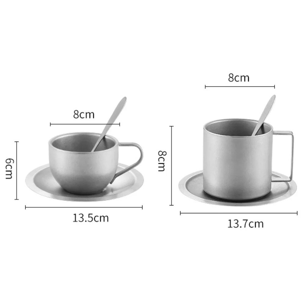 Double Wall Mug - Tasse à café en titane à