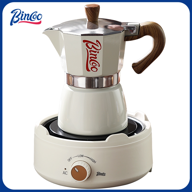 Coffee Tea Chocolate - Bincoo Moka Pot et poêle électrique