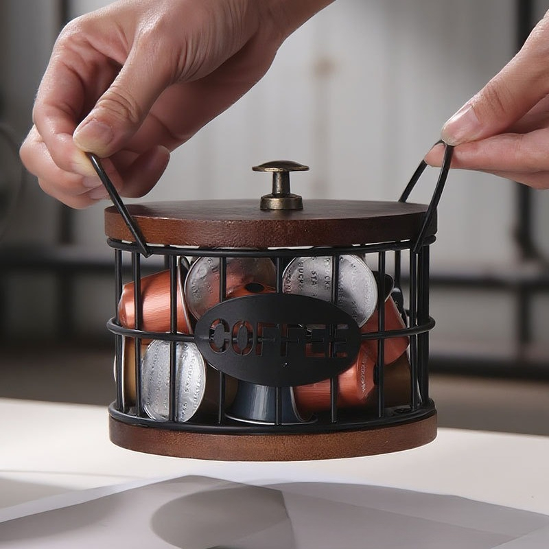 Coffee Capsule Holder - Panier de rangement pour café, support