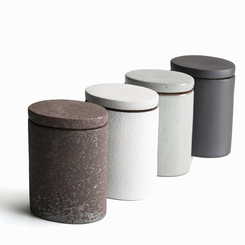 Coffee Tea Sugar Container Set - Pot à thé en grès Vintage,
