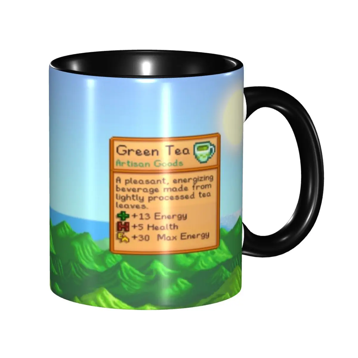 Valley Tea And Coffee - Tasses à thé vert Stardew Valley