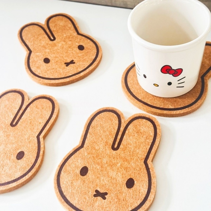 Ensemble de sous-verres lapin  - Coffee Tea Photos avis et prix