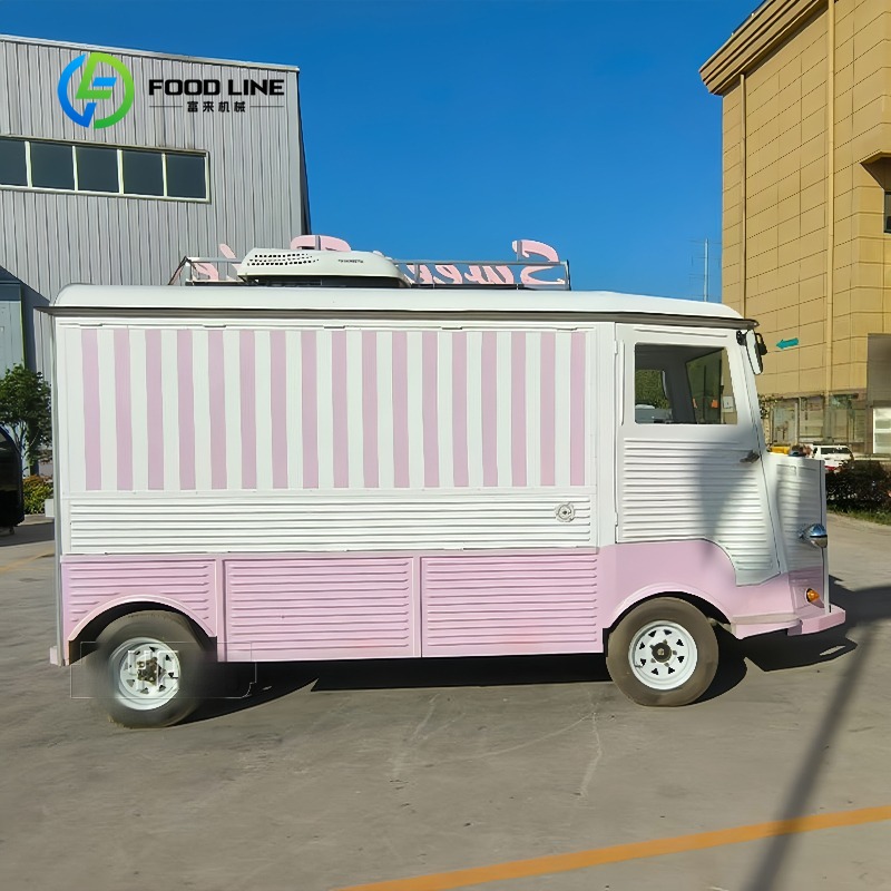 Food Truck Rose Personnalisé e - Coffee Tea Van avis et prix
