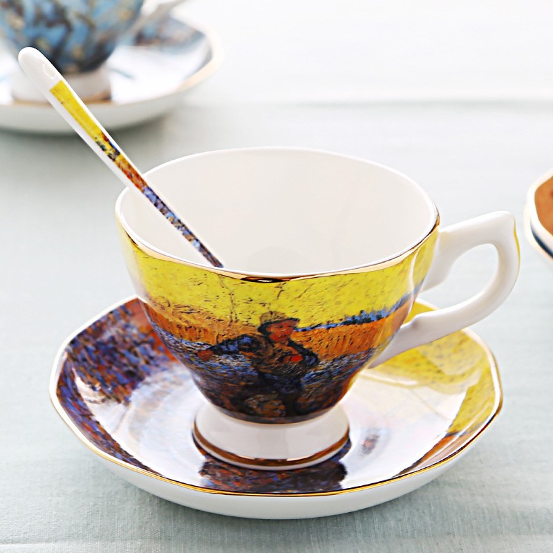 Van Gogh – tasse à café, peint - Coffee Tea Van avis et prix