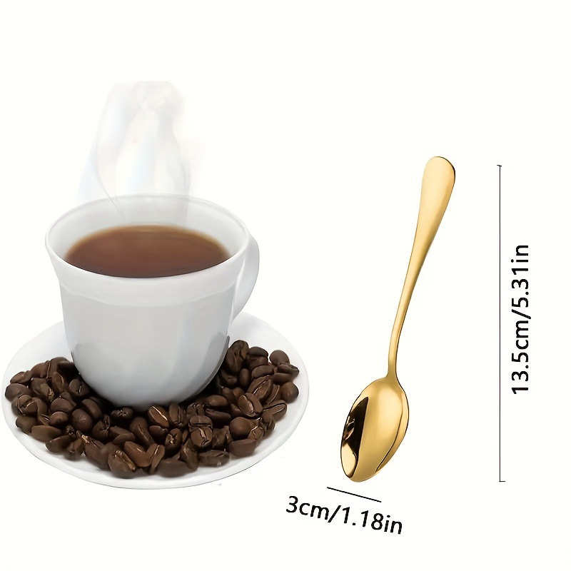 Petites cuillères dorées en ac - Coffee Tea And Sugar Canister Set avis et prix
