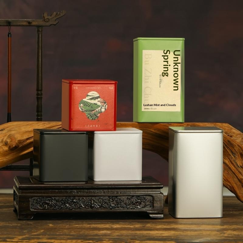 Boîte de rangement vide en fer - Coffee Tea Bean Leaf avis et prix