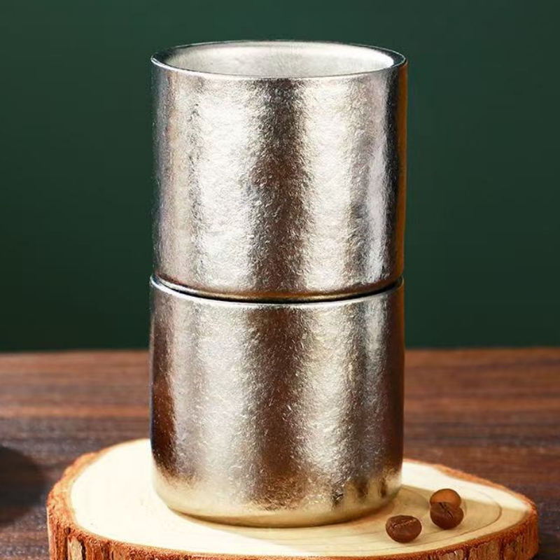 Mug à café mini en titane pur  - Double Wall Mug avis et prix
