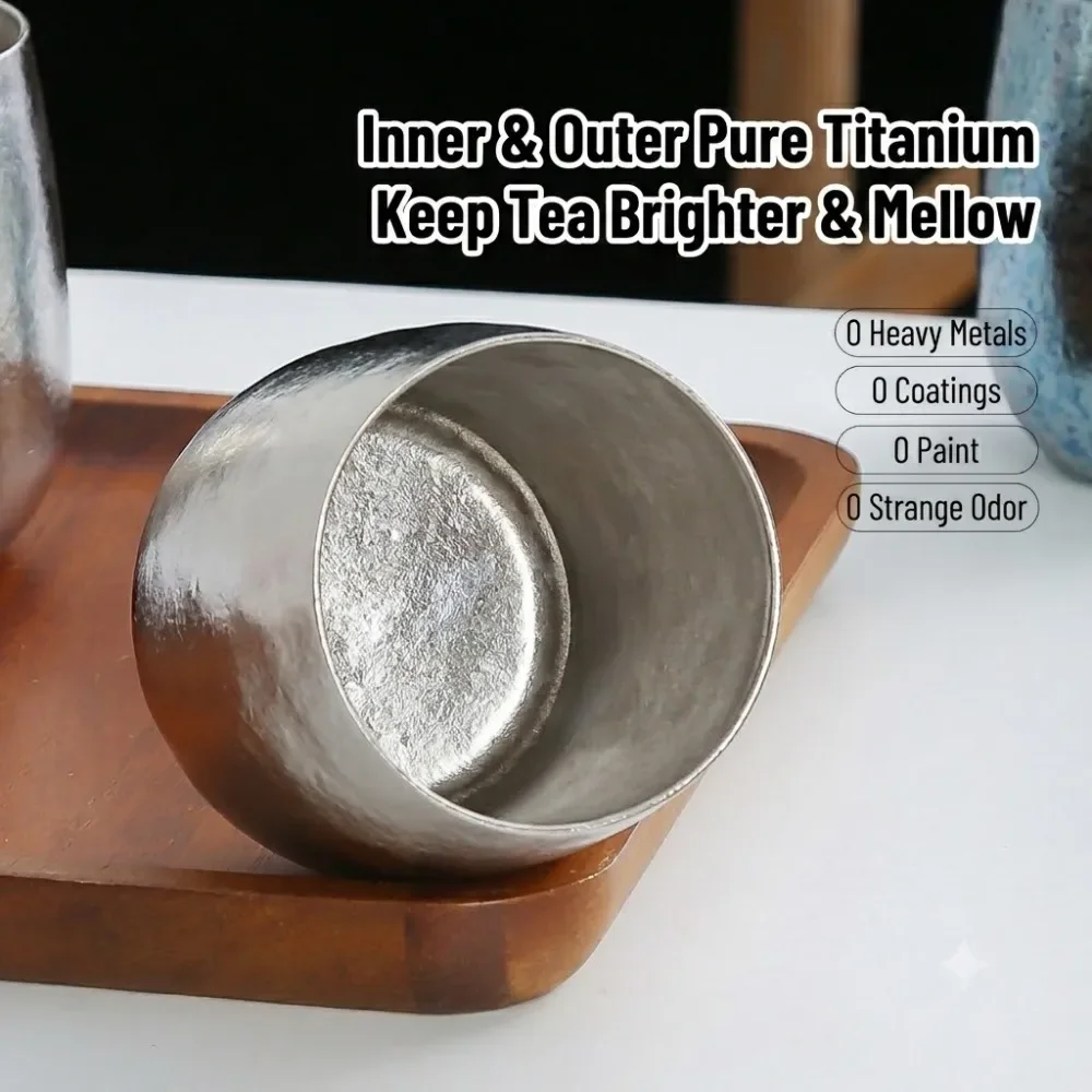 Tasse à café en titane pur à d - Double Wall Mug avis et prix