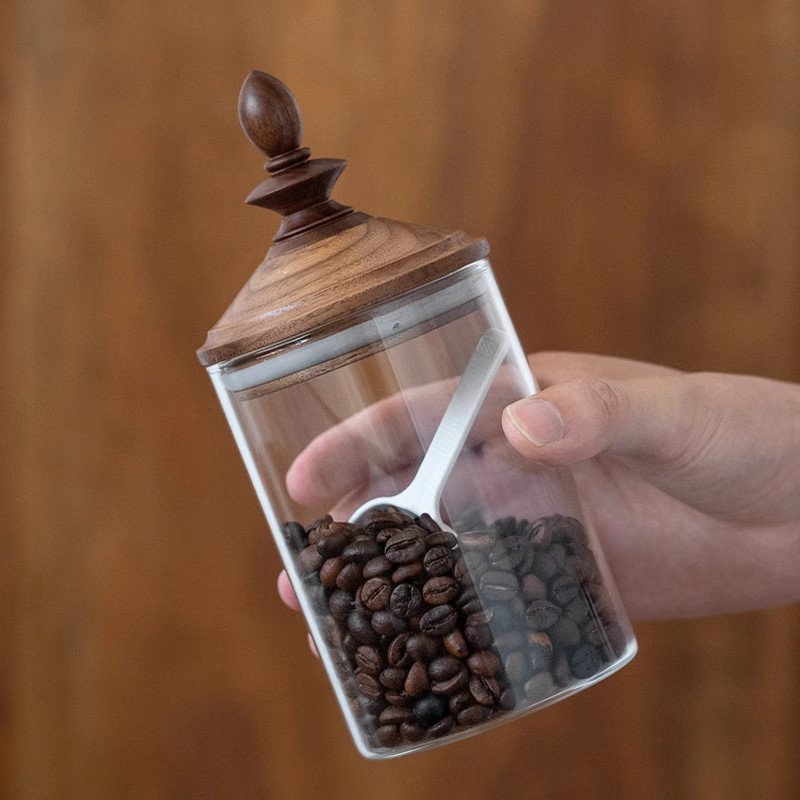 Pot de stockage de grains de c - Coffee Tea Bean Leaf avis et prix