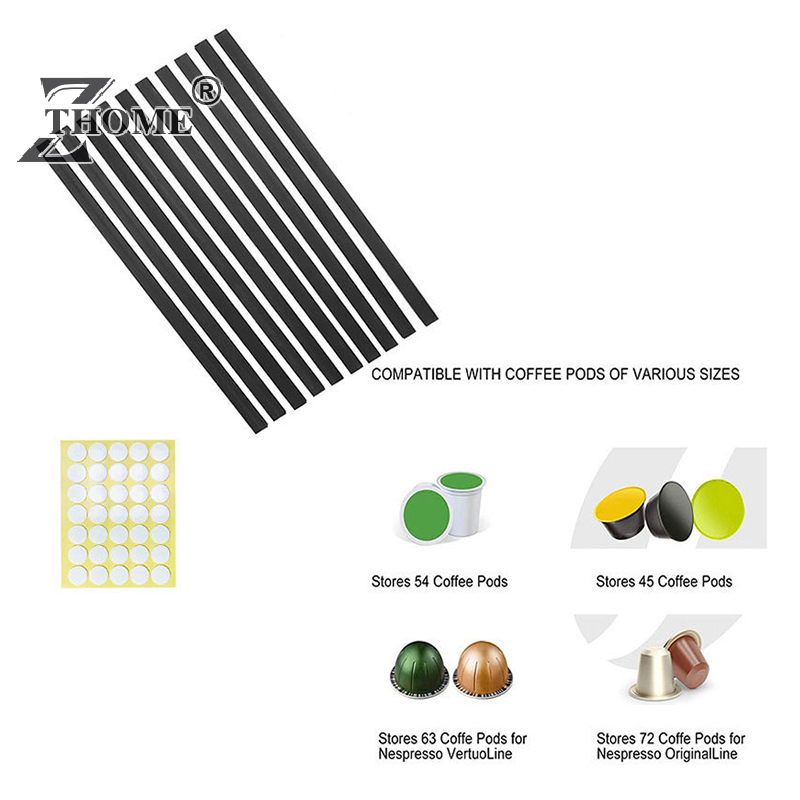 Bandes de rangement pour doset - Coffee Capsule Holder avis et prix