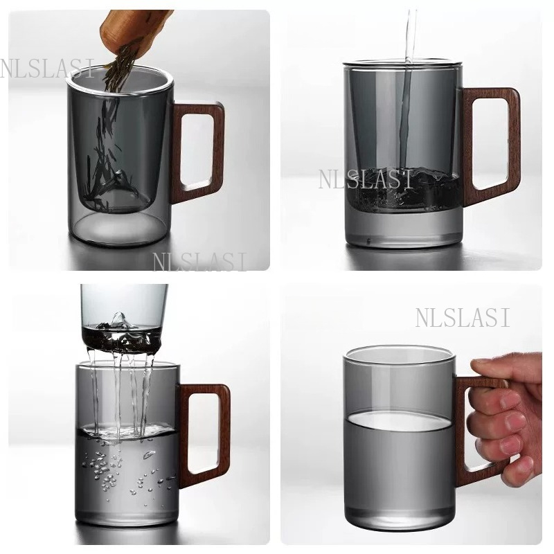 Tasse à thé en verre à double  - Double Wall Mug avis et prix