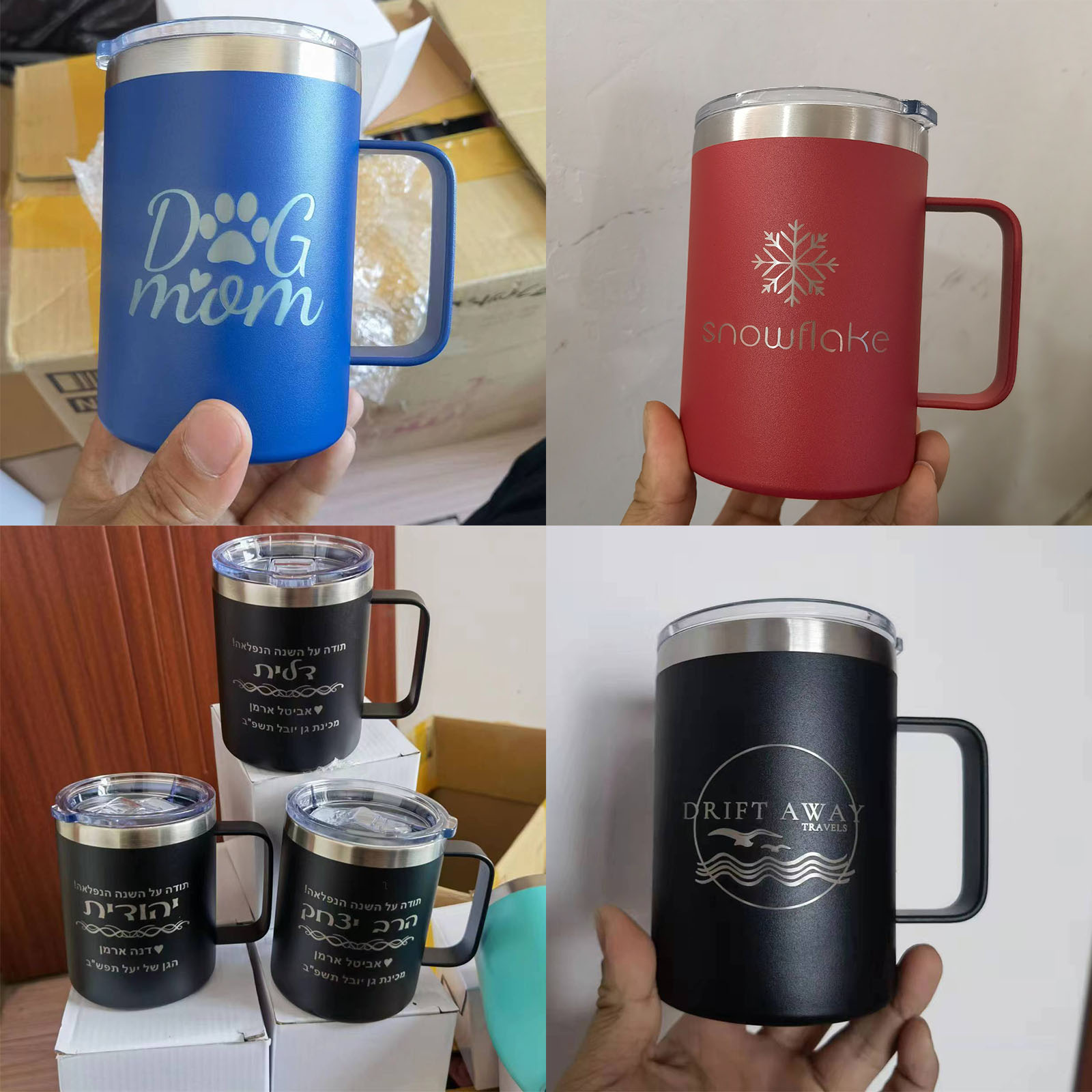 Tasse isolée en acier inoxydab - Double Wall Mug avis et prix