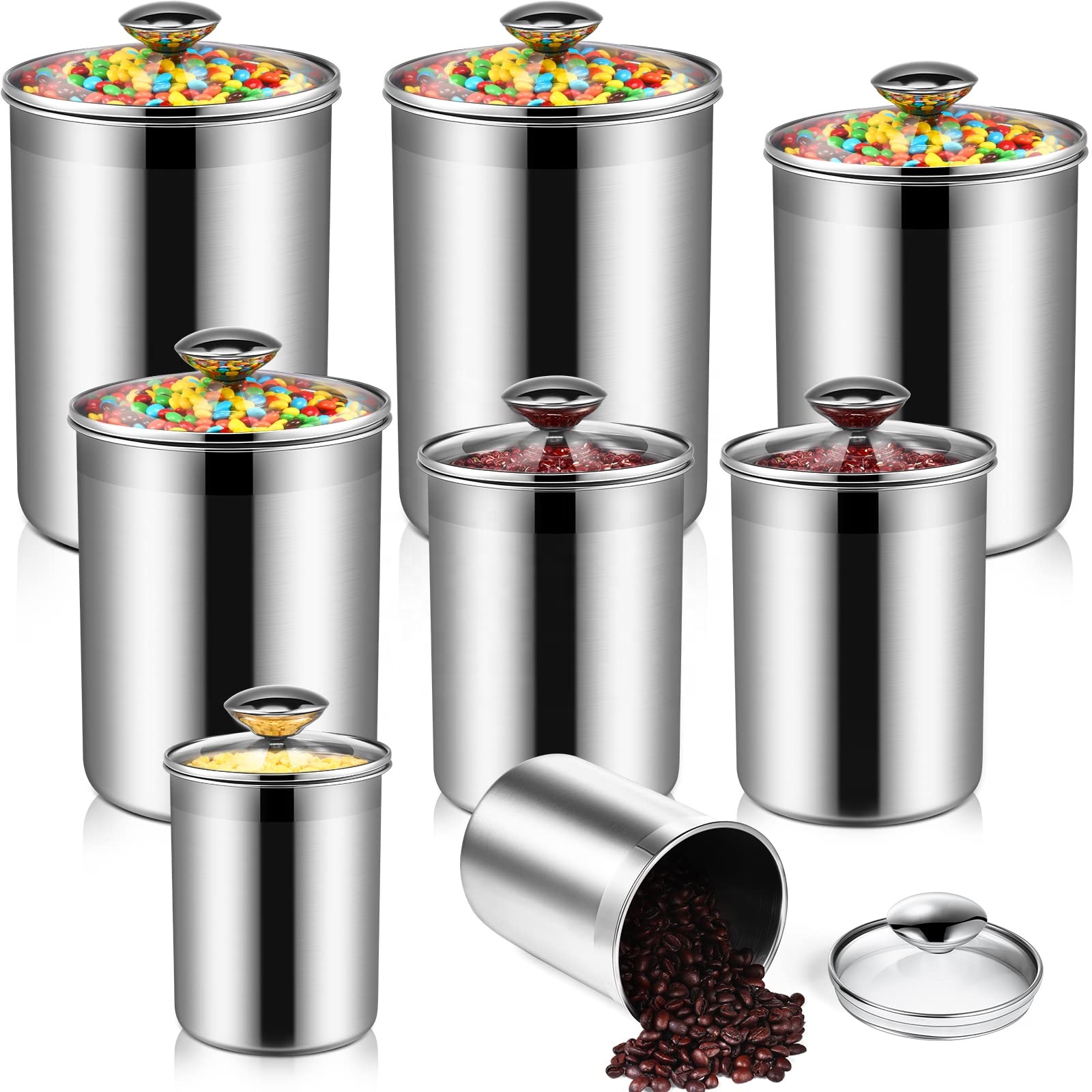 Conteneurs de stockage des ali - Coffee Tea And Sugar Canister Set avis et prix