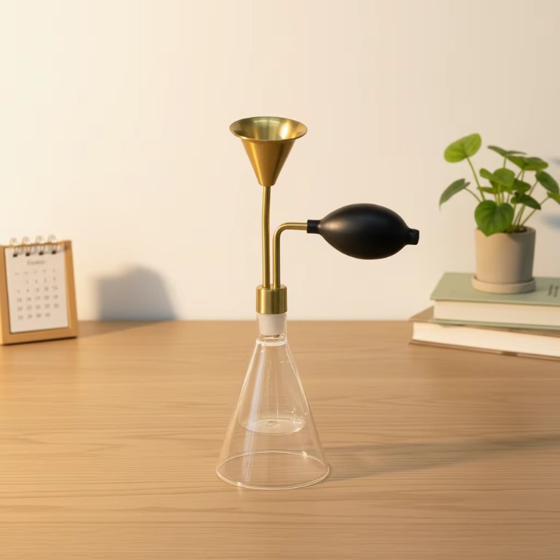 Flacon en verre bronze 80-300  - Coffee Tea Bean Leaf avis et prix