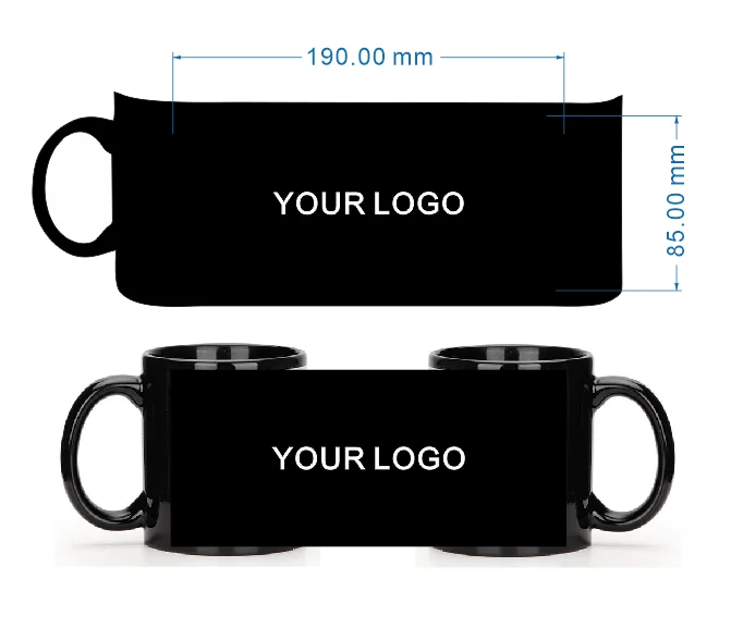 Tasse noire DIY Logo tasse en  - Coffee Tea Photos avis et prix