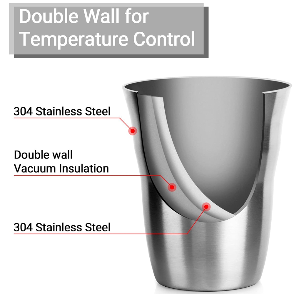 Paquet de 2/3 tasses en métal  - Double Wall Mug avis et prix