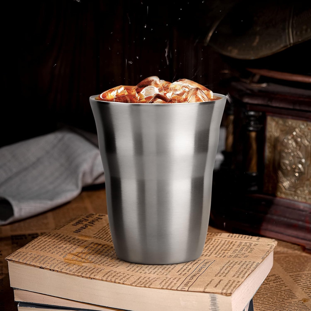 Paquet de 2/3 tasses en métal  - Double Wall Mug avis et prix