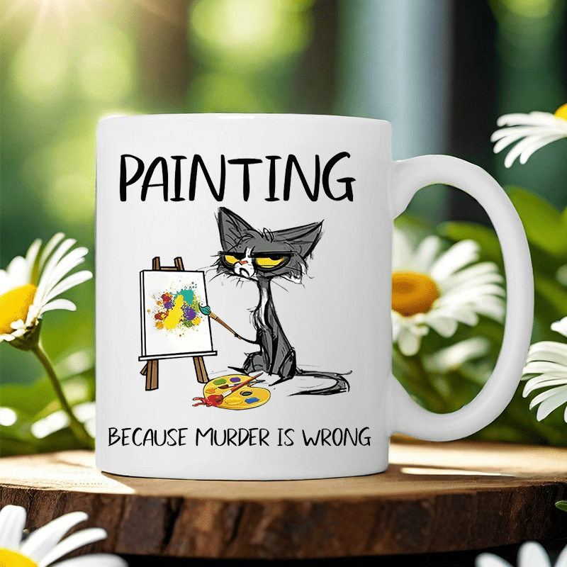 Tasse en céramique « Peindre c - Coffee Tea Wrong avis et prix